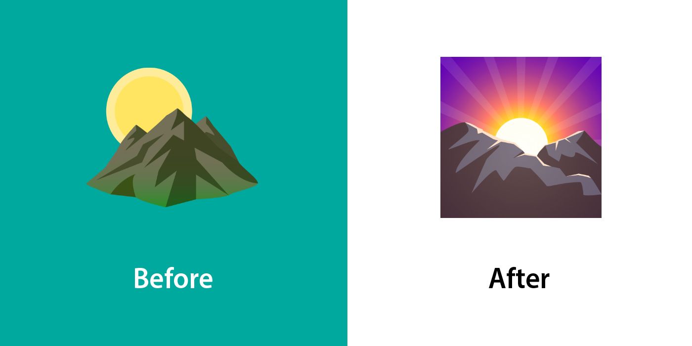 Emojipedia-JoyPixels-6_6-Changed-Emojis-Sunrise-Over-Mountains