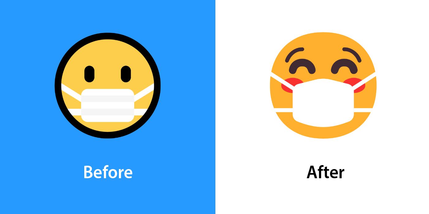 Emojipedia-Windows-11-Fluent-Changelog-Comparison-Face-With-Medical-Mask