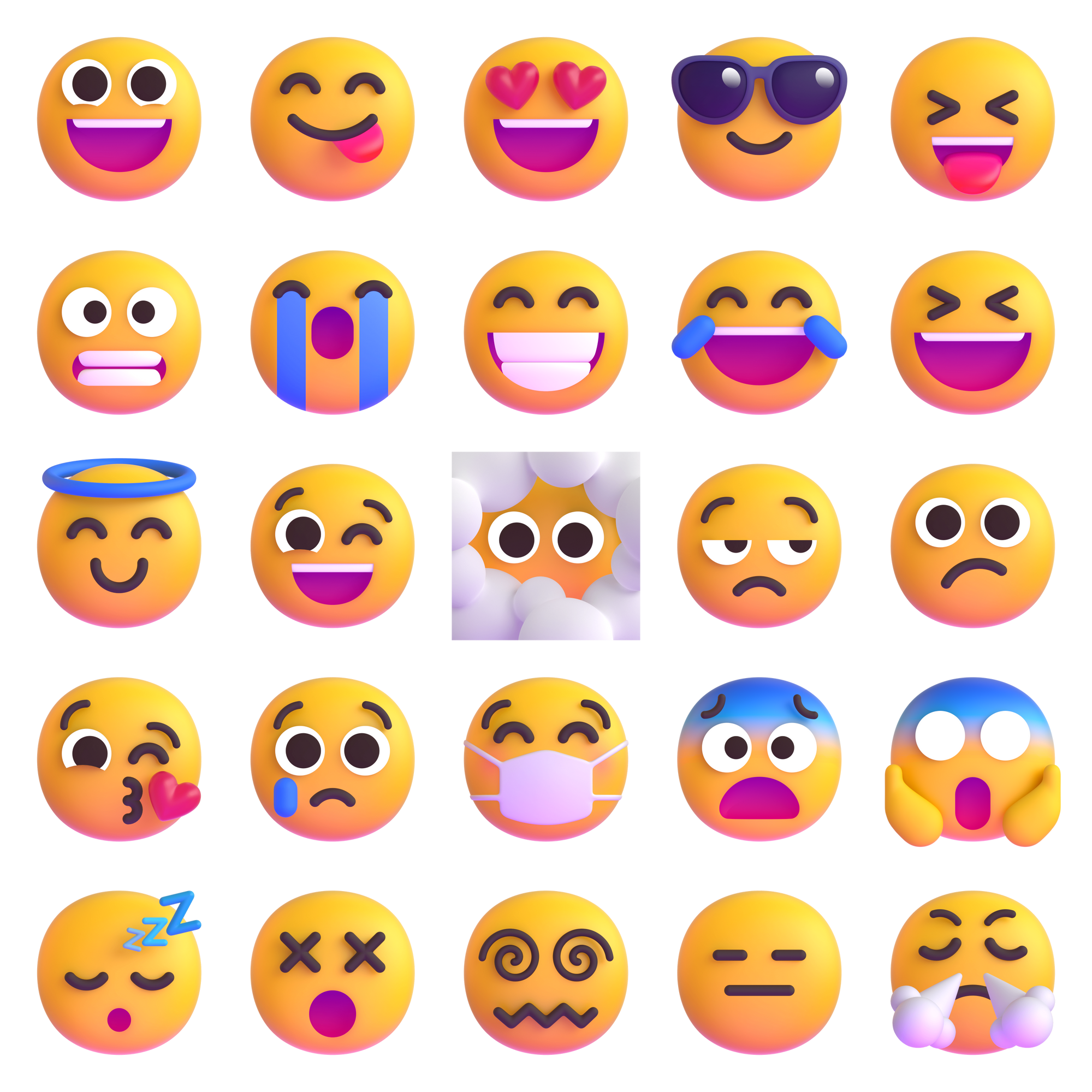 3D-Fluent-Emoji-Examples