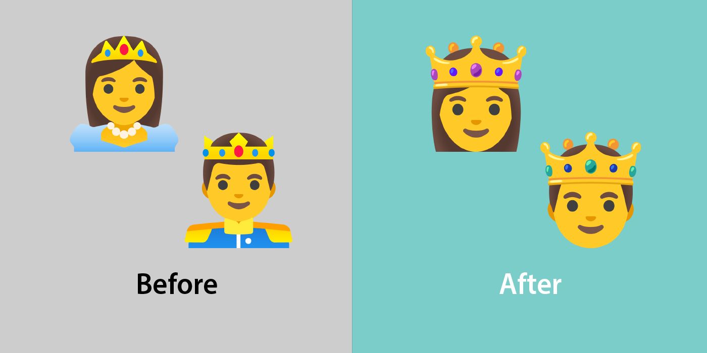 Emojipedia-Google-Emoji-14_0-Changed-Emojis-Comparison-Princess-and-Prince