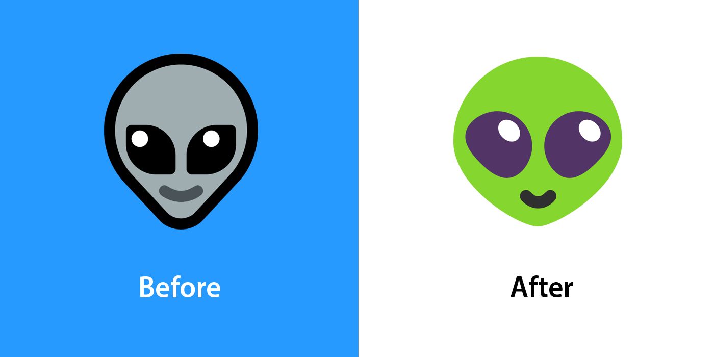 Emojipedia-Windows-11-Fluent-Changelog-Comparison-Alien