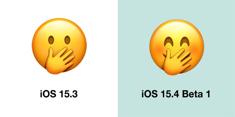 First Look: New Emojis in iOS 15.4