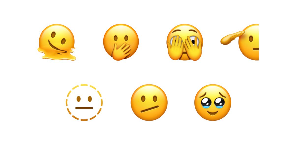 First Look New Emojis In Ios 15 4