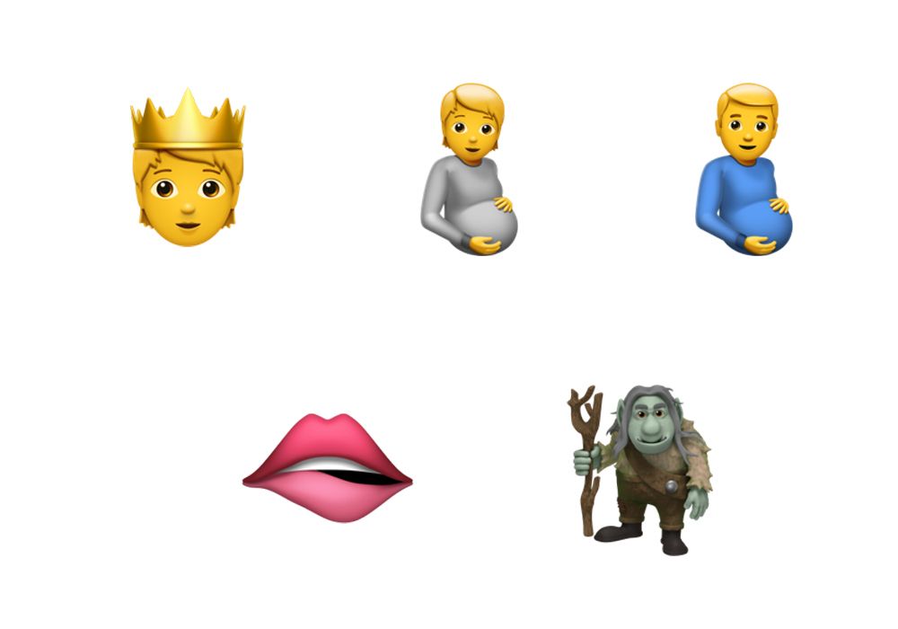 Ios emoji new Apple riles