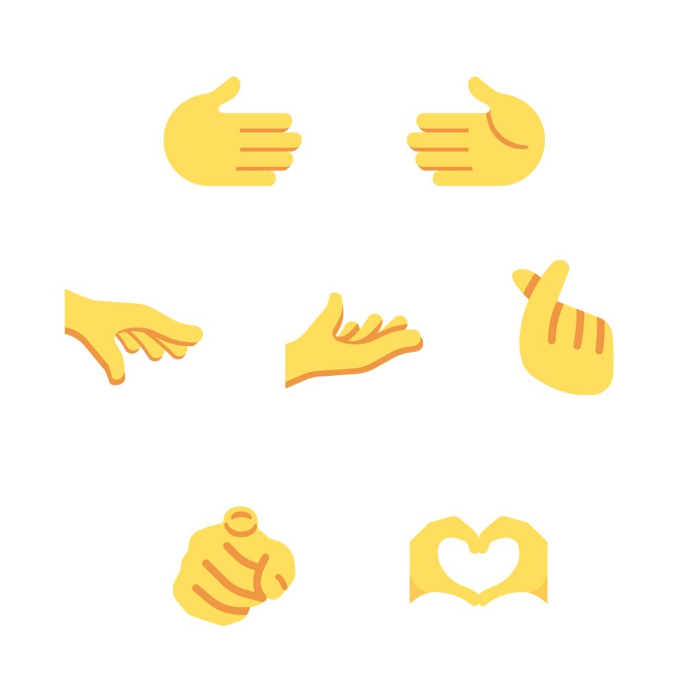 Emojipedia on X: New in Emoji 14.0 and coming to Android 12L: Multiple  skin tone options for 🤝 Handshake    / X
