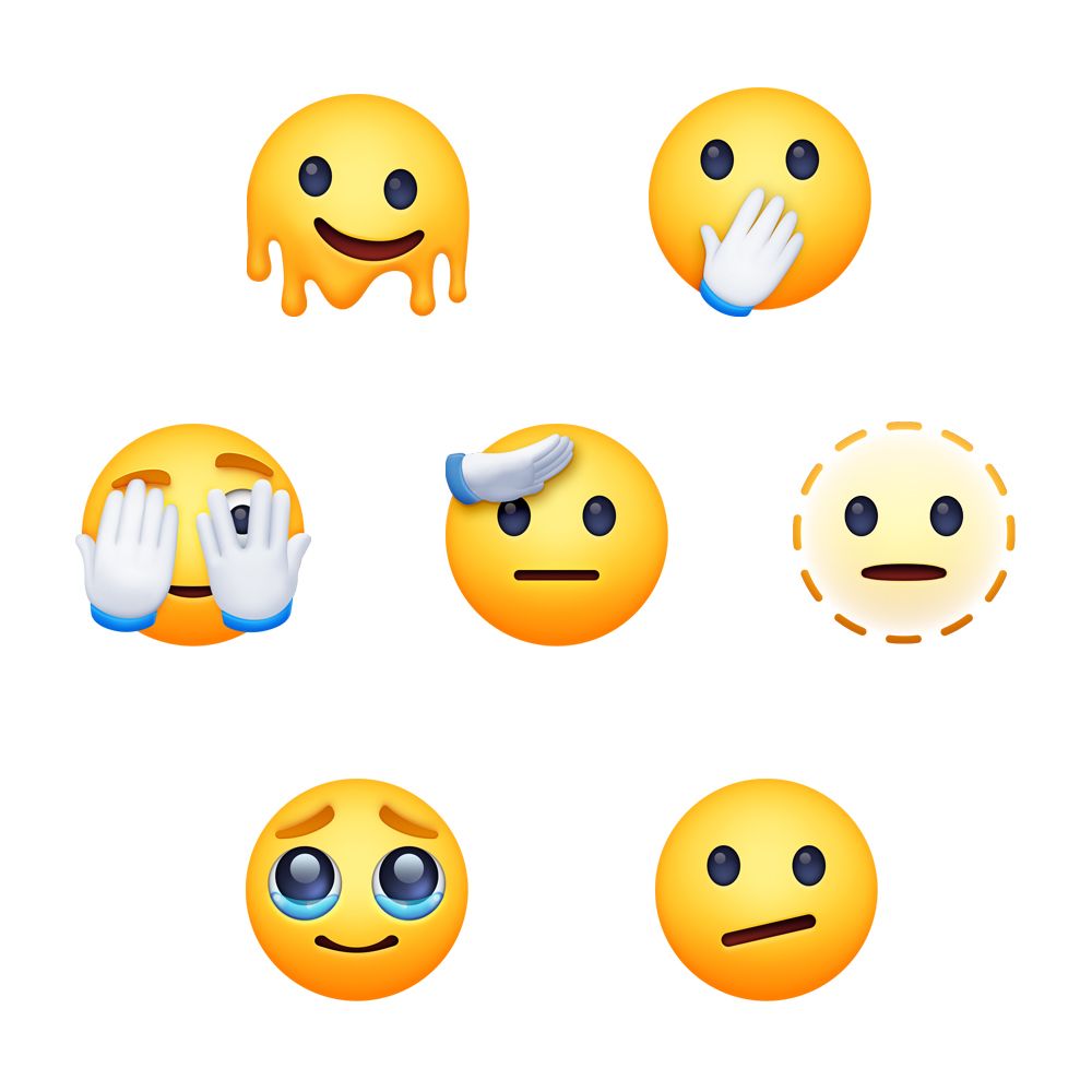 Next Emojis Will Include Melting Face, Biting Lip, Heart Hands, Troll, and  More