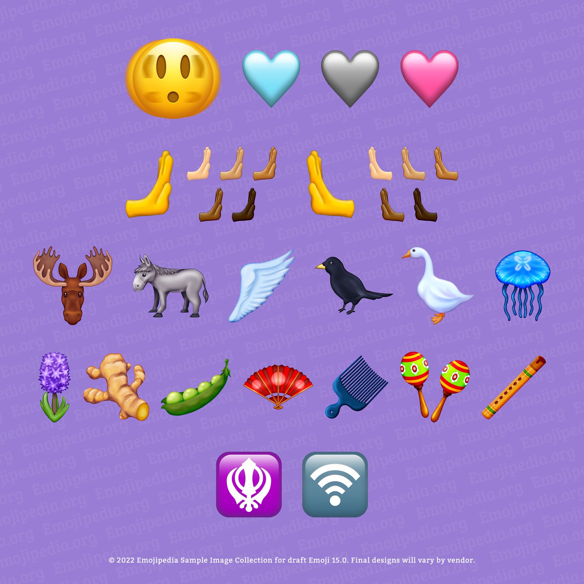 Full List of Emojis 2023 