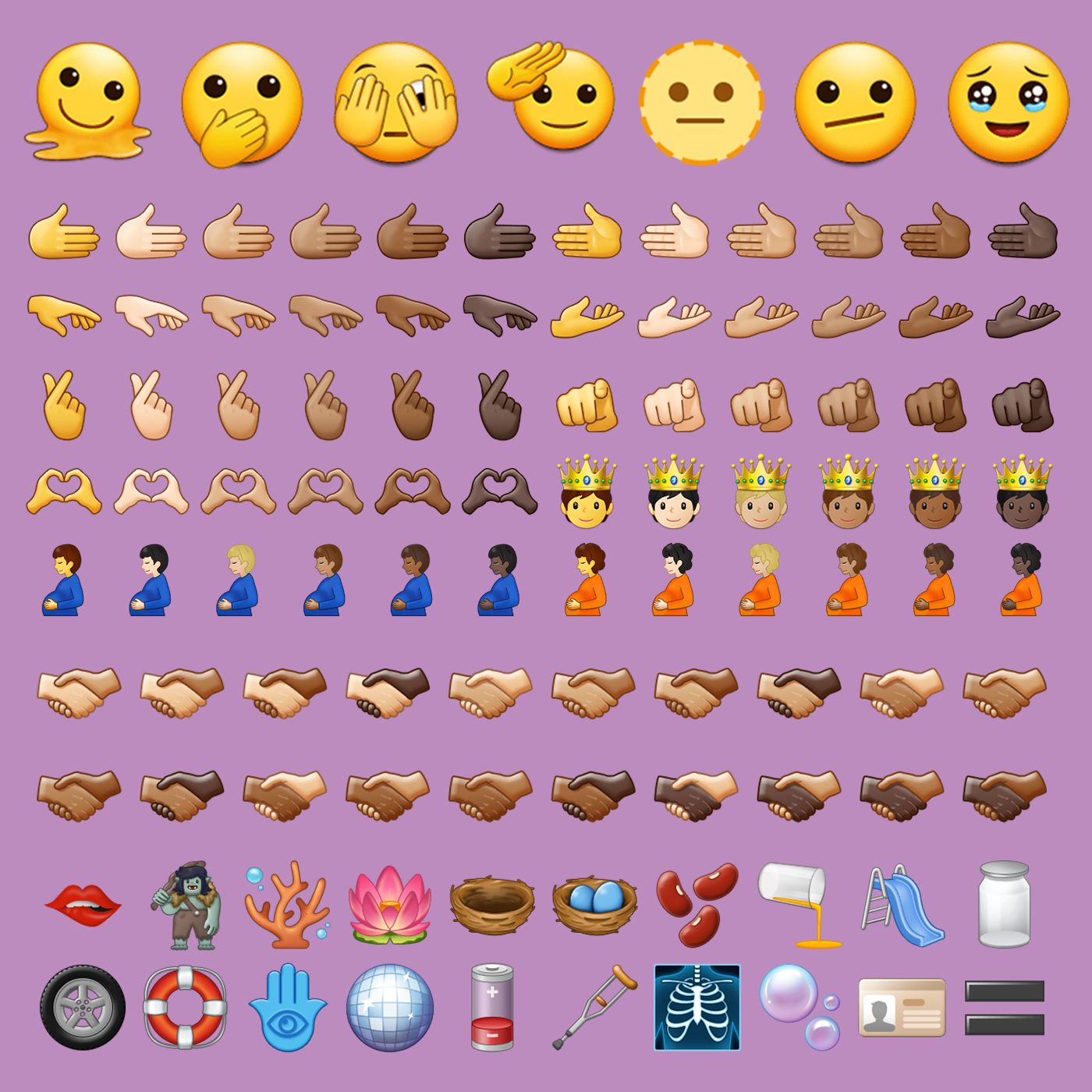 Android Text Emoticons List