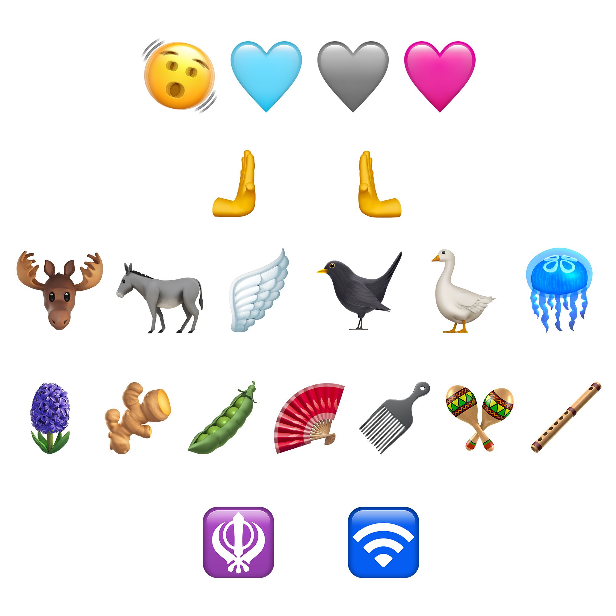 First Look: New Emojis in iOS 16.4