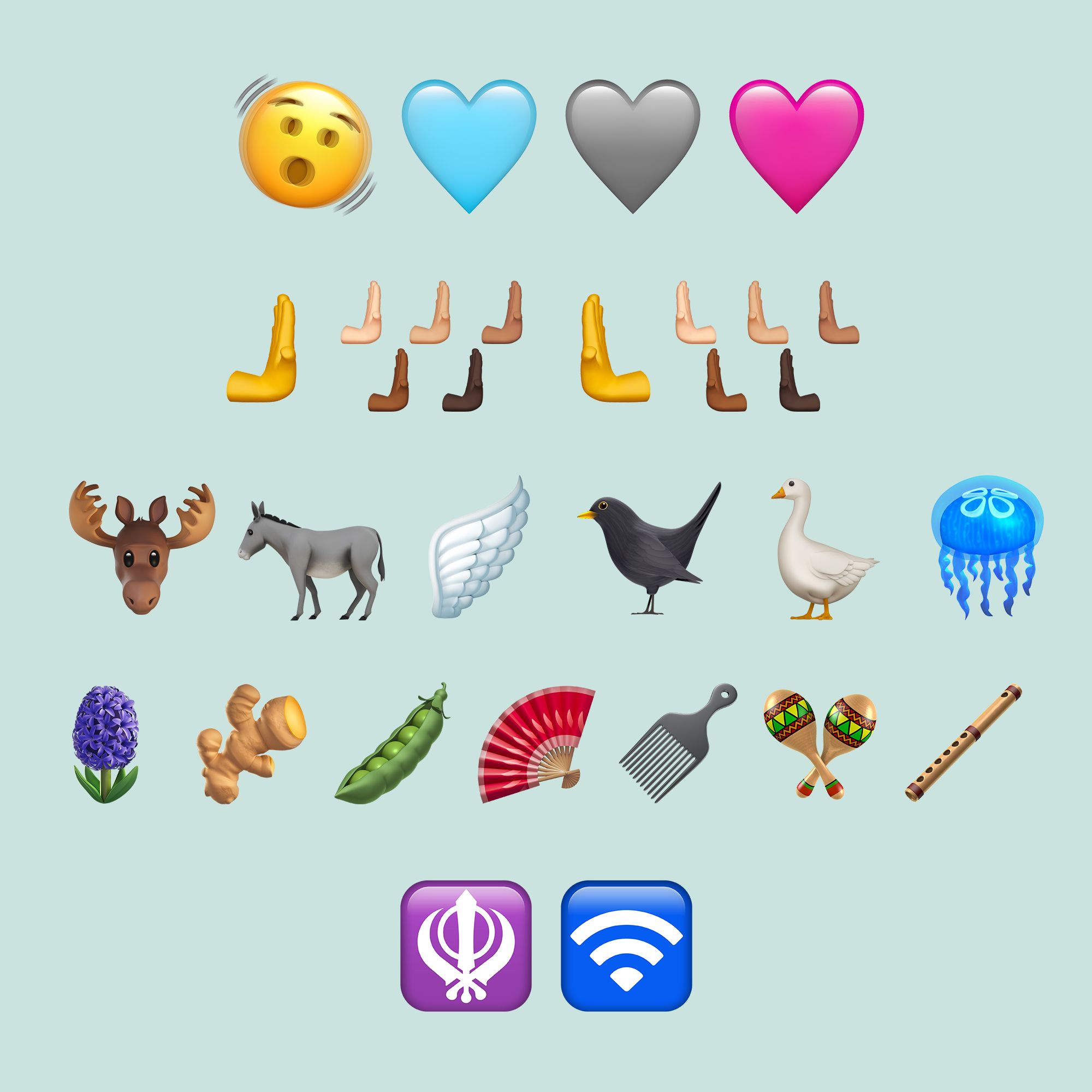 Here is your first look at the new emojis in iOS 15.4 - PC Guide