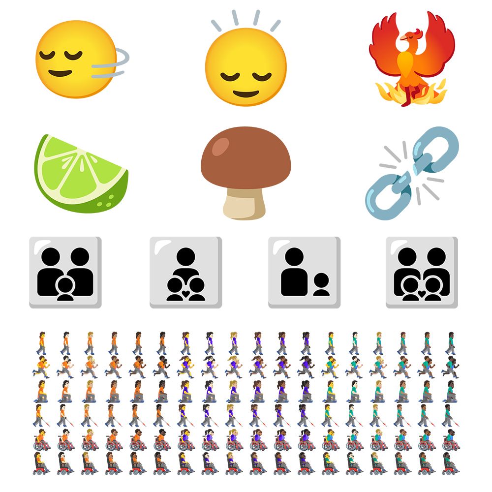 🗿 Moai on Noto Emoji Font 15.1
