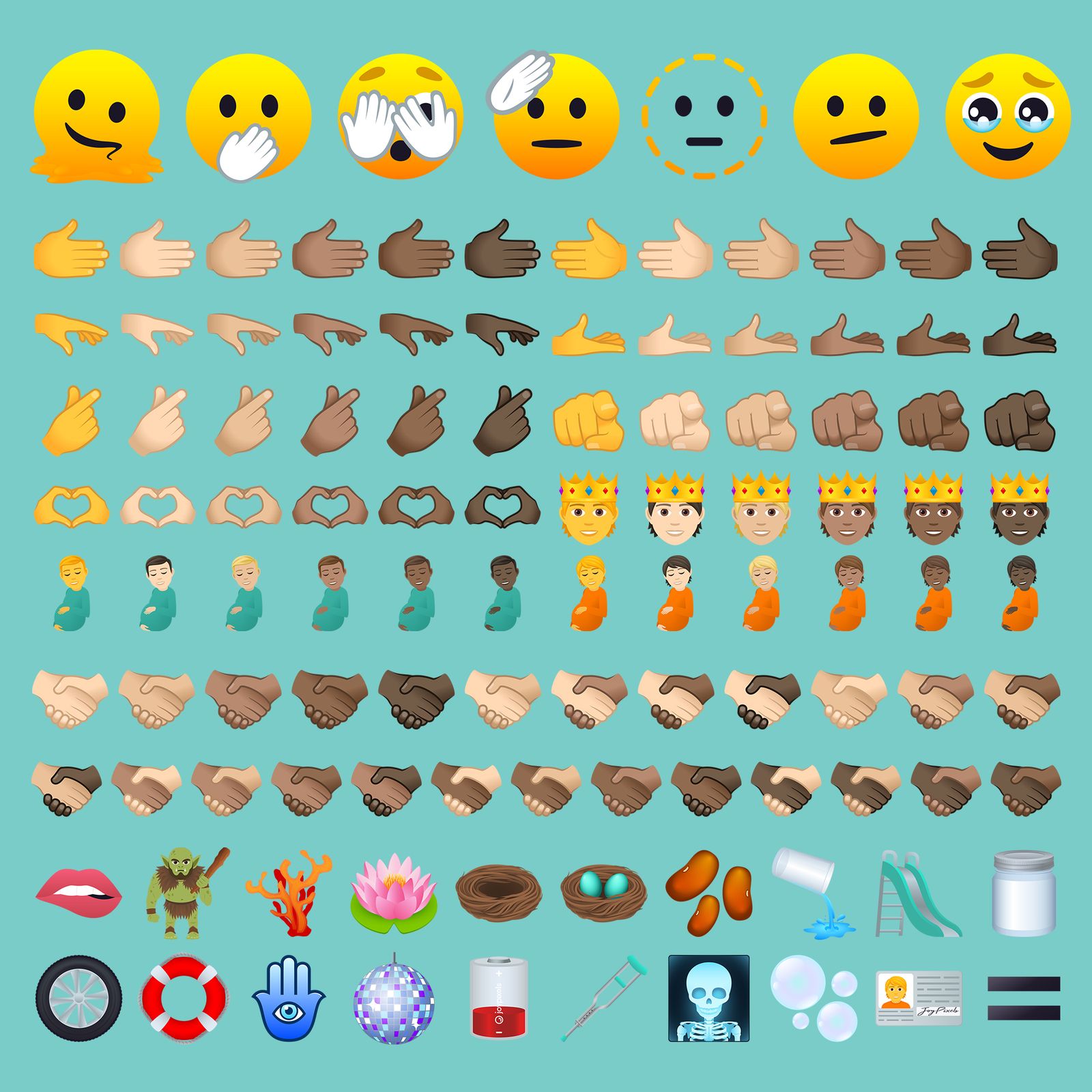 JoyPixels 7.0 Emoji Changelog