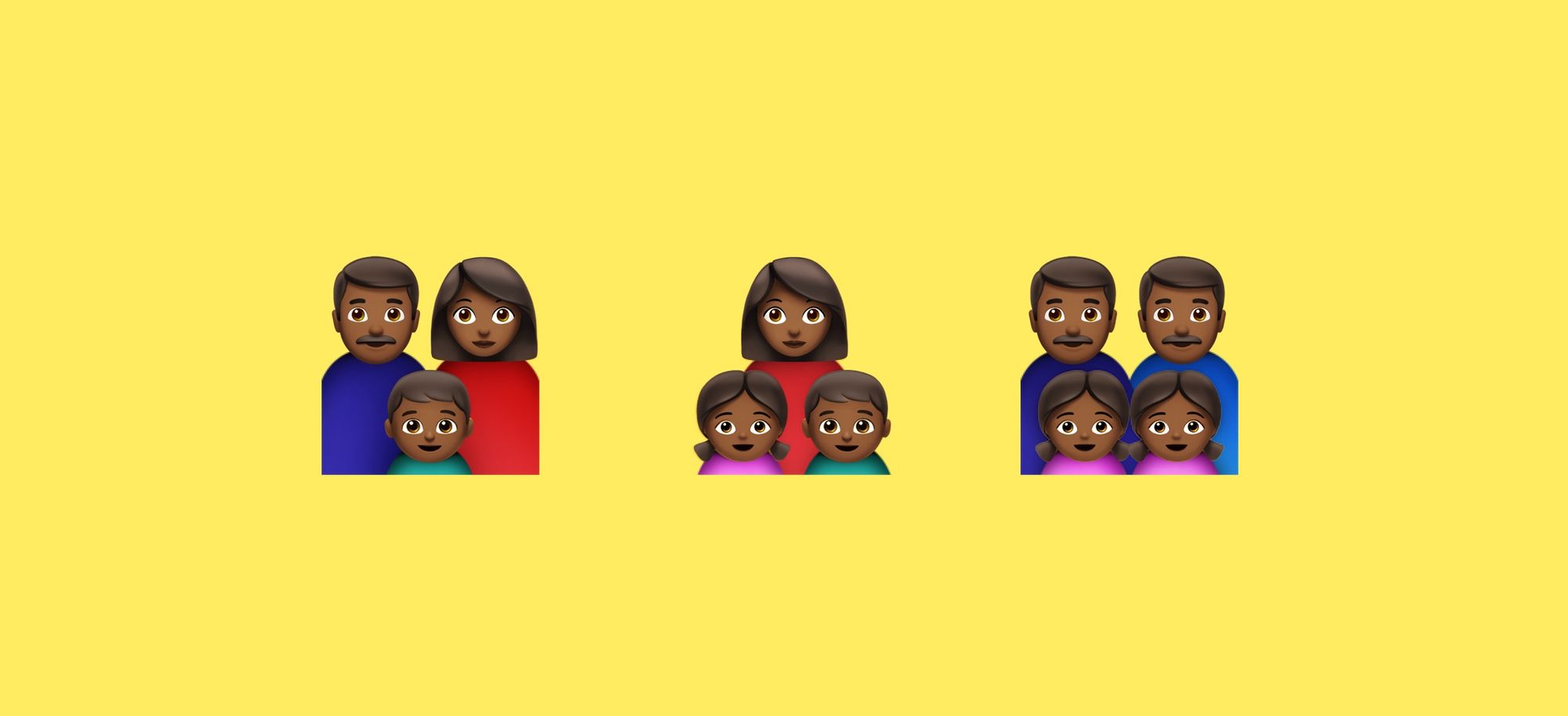 Why There Aren't Black Family Emojis