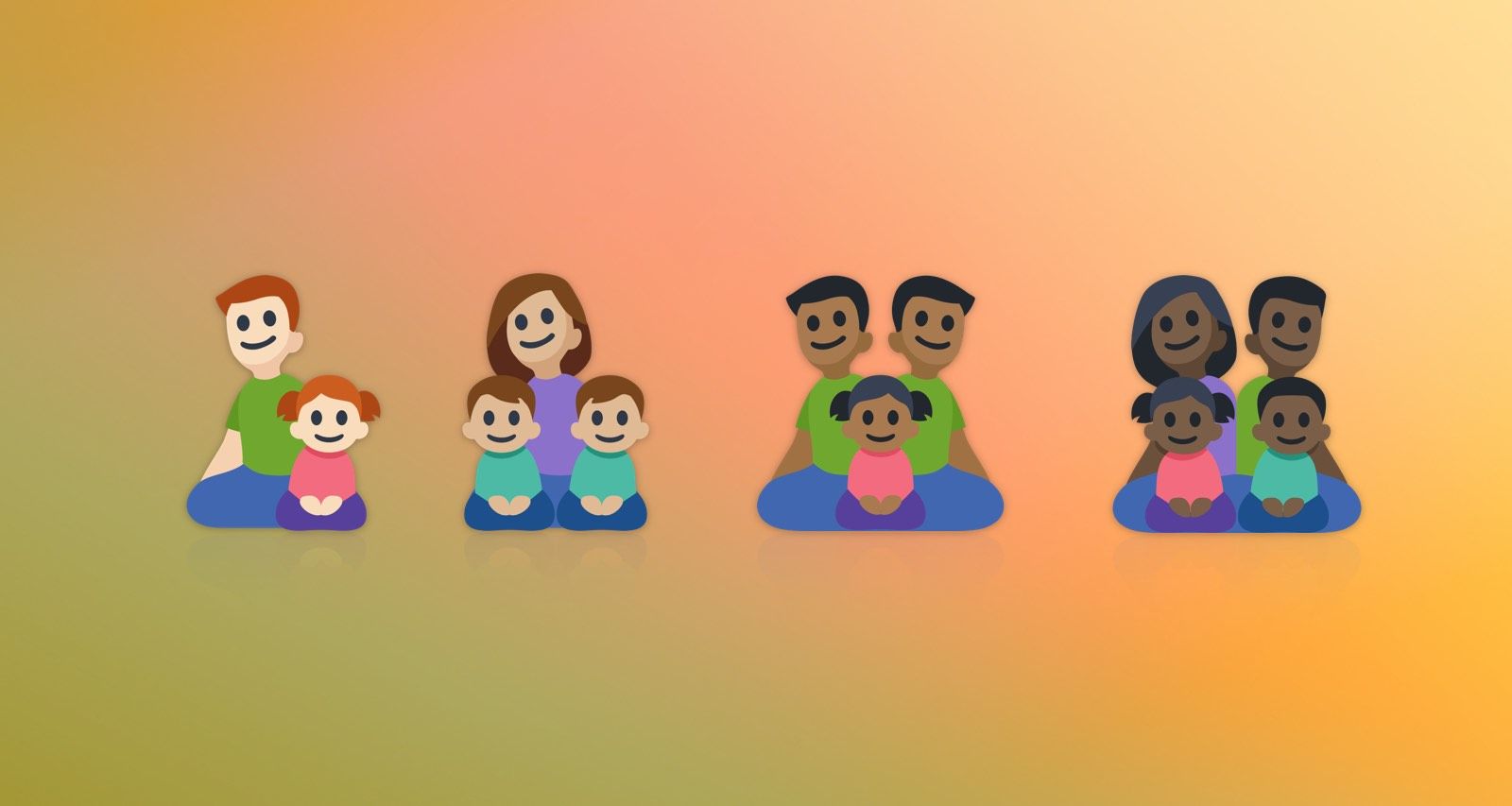 Facebook Adds Black Family Emojis