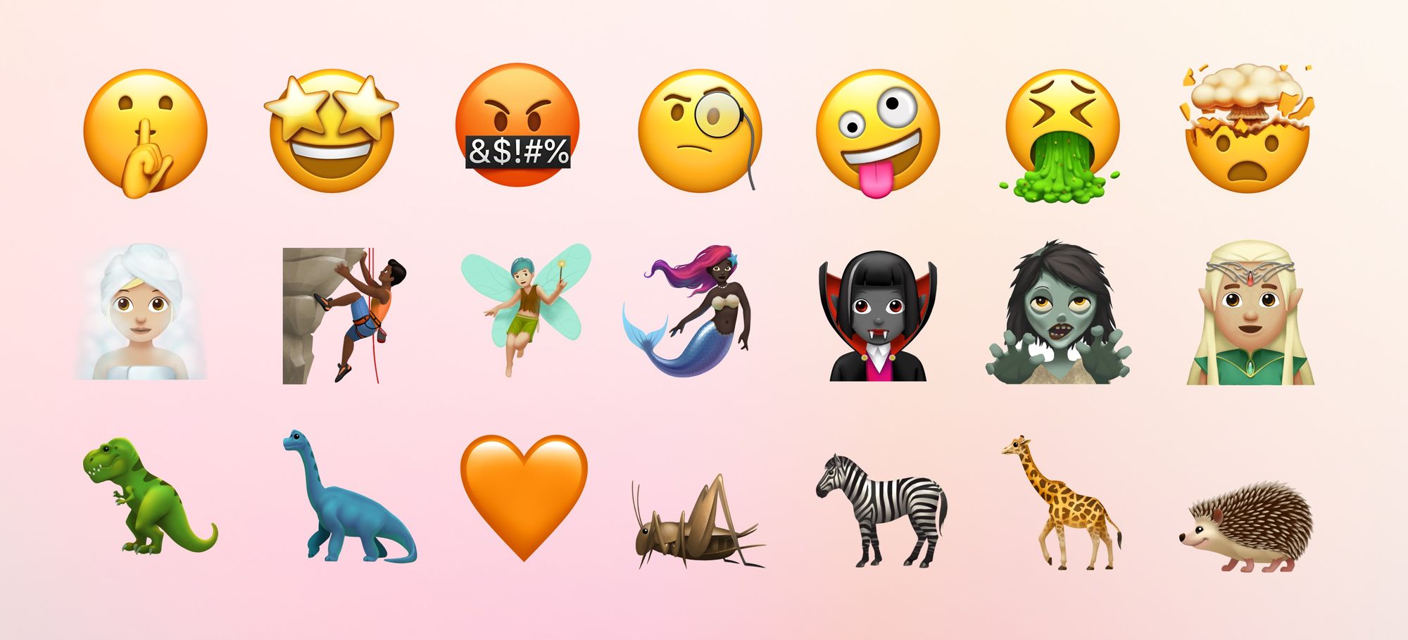 New Emojis in iOS 11.1