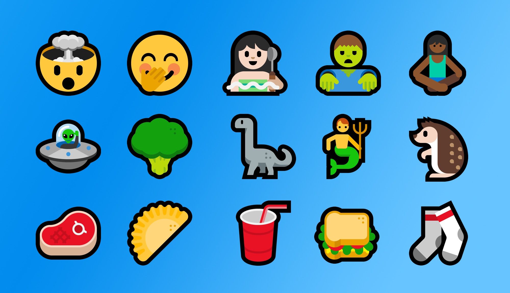 Windows 10 Fall Creators Update Emoji Changelog