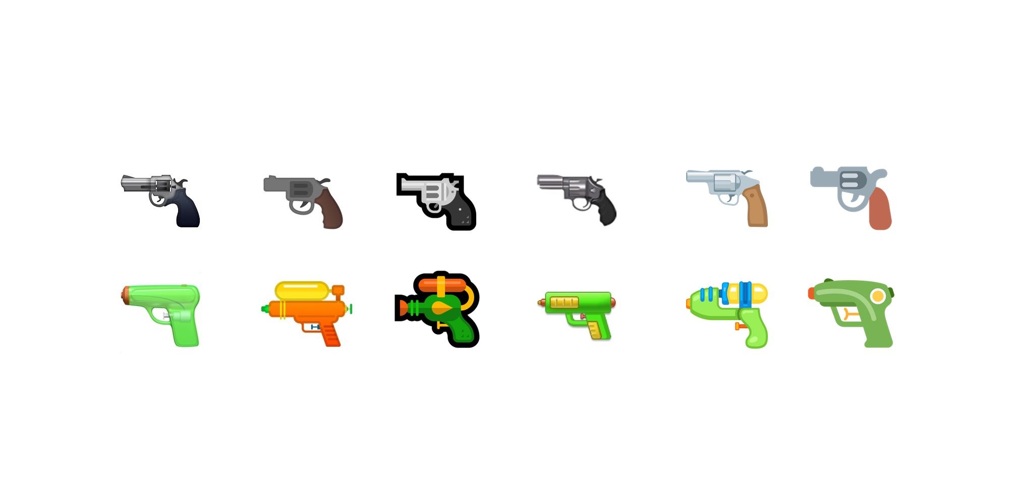 Pistol Emoji (U+1F52B)