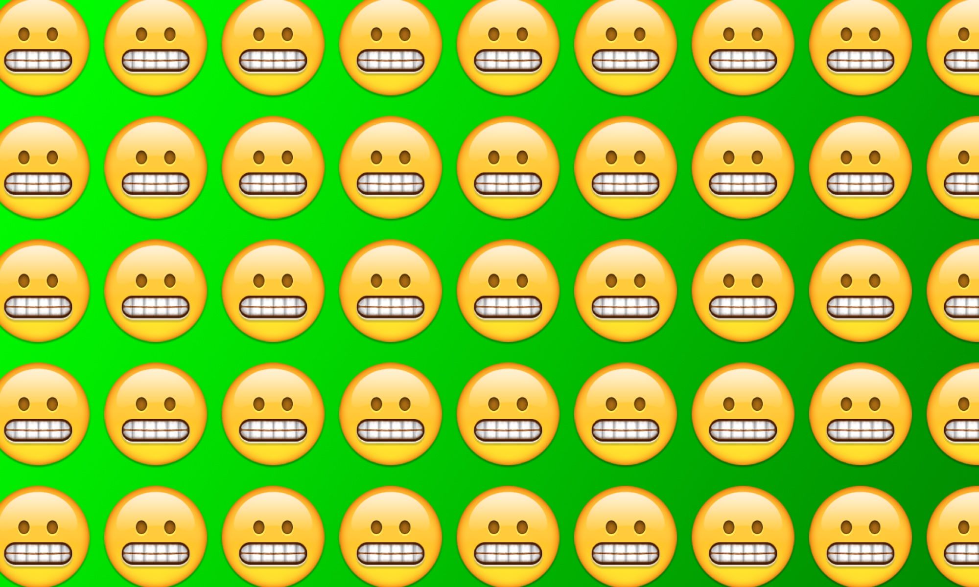 Emojiology: 😬 Grimacing Face