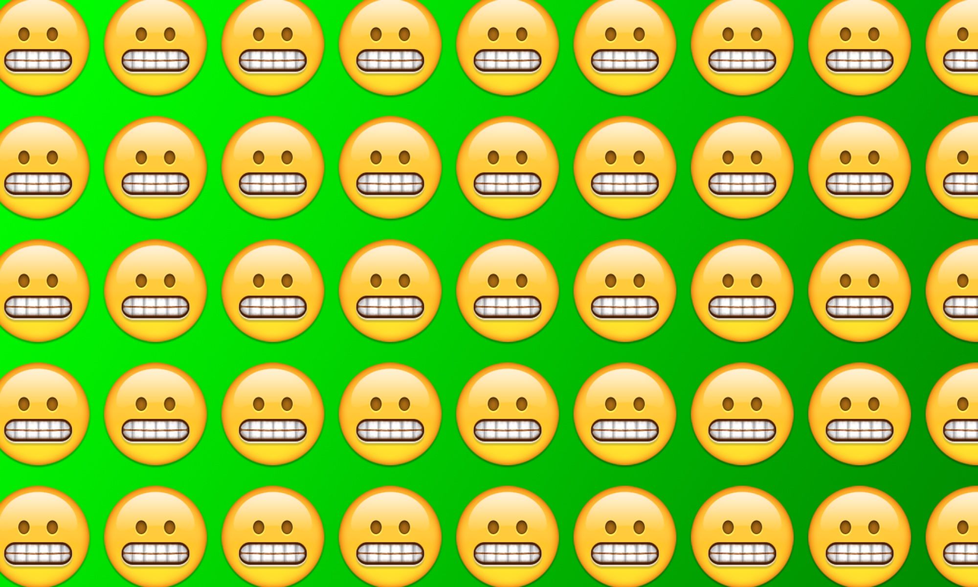 Emojiology Grimacing Face