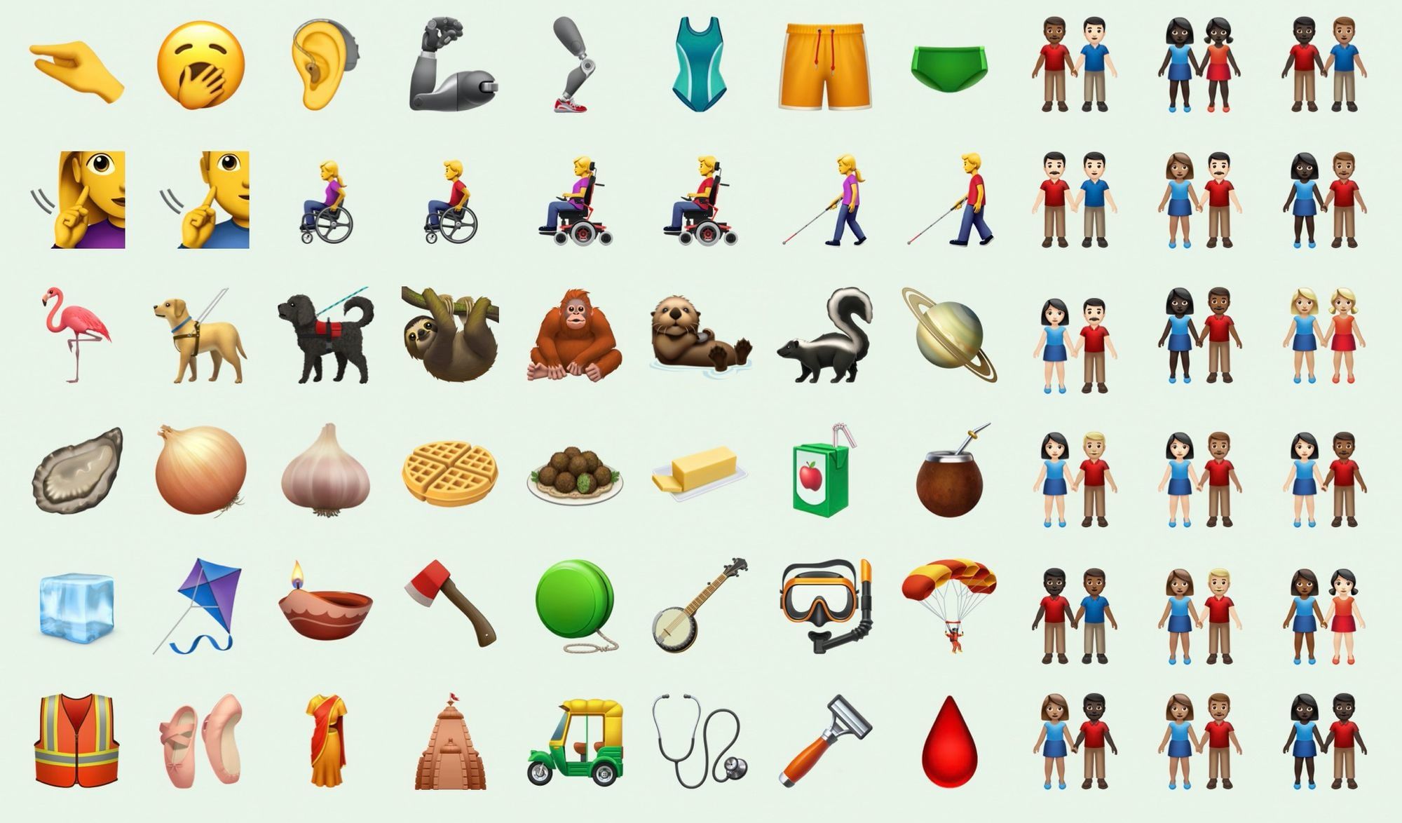 First Look: New Emojis in iOS 13.2