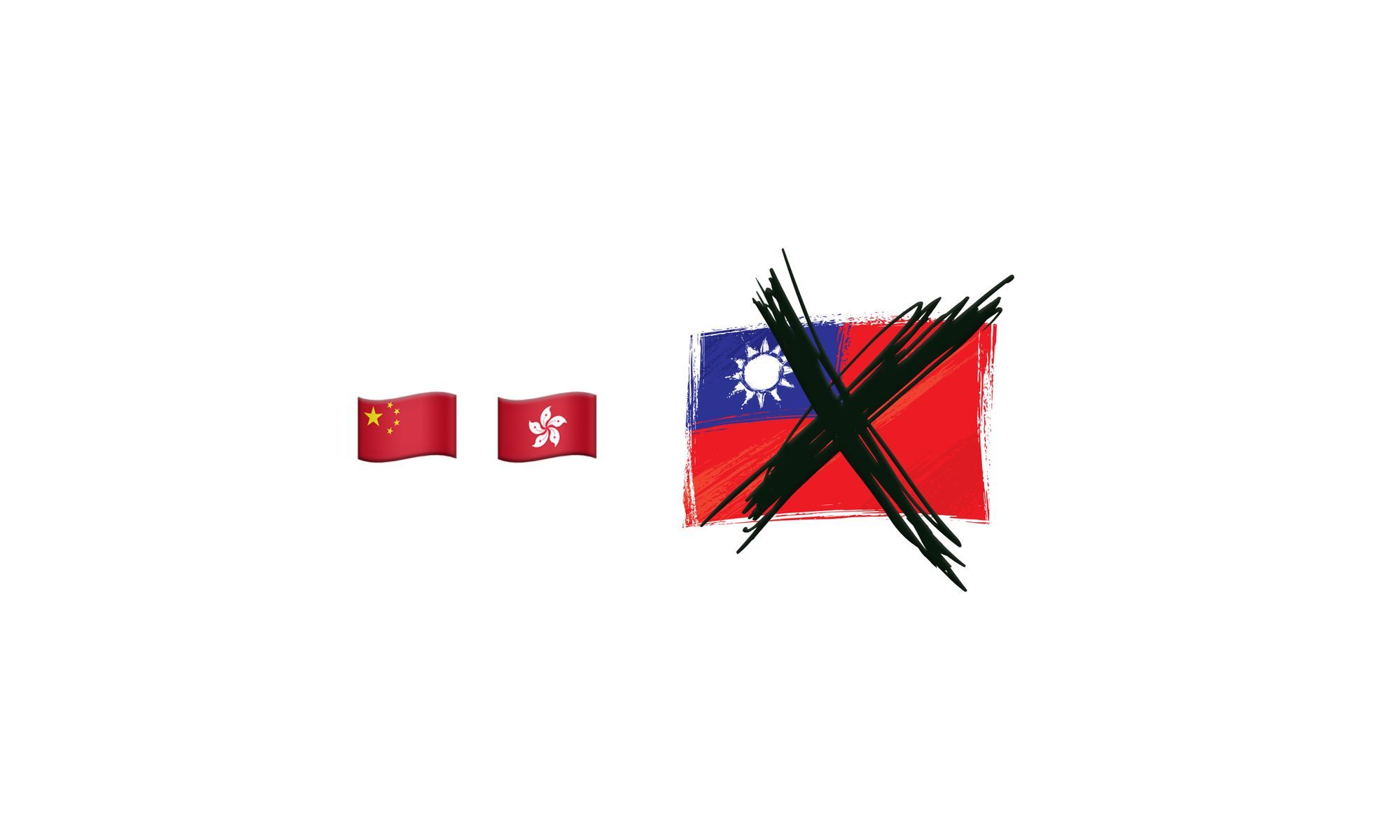 Apple Hides Taiwan Flag In Hong Kong - 