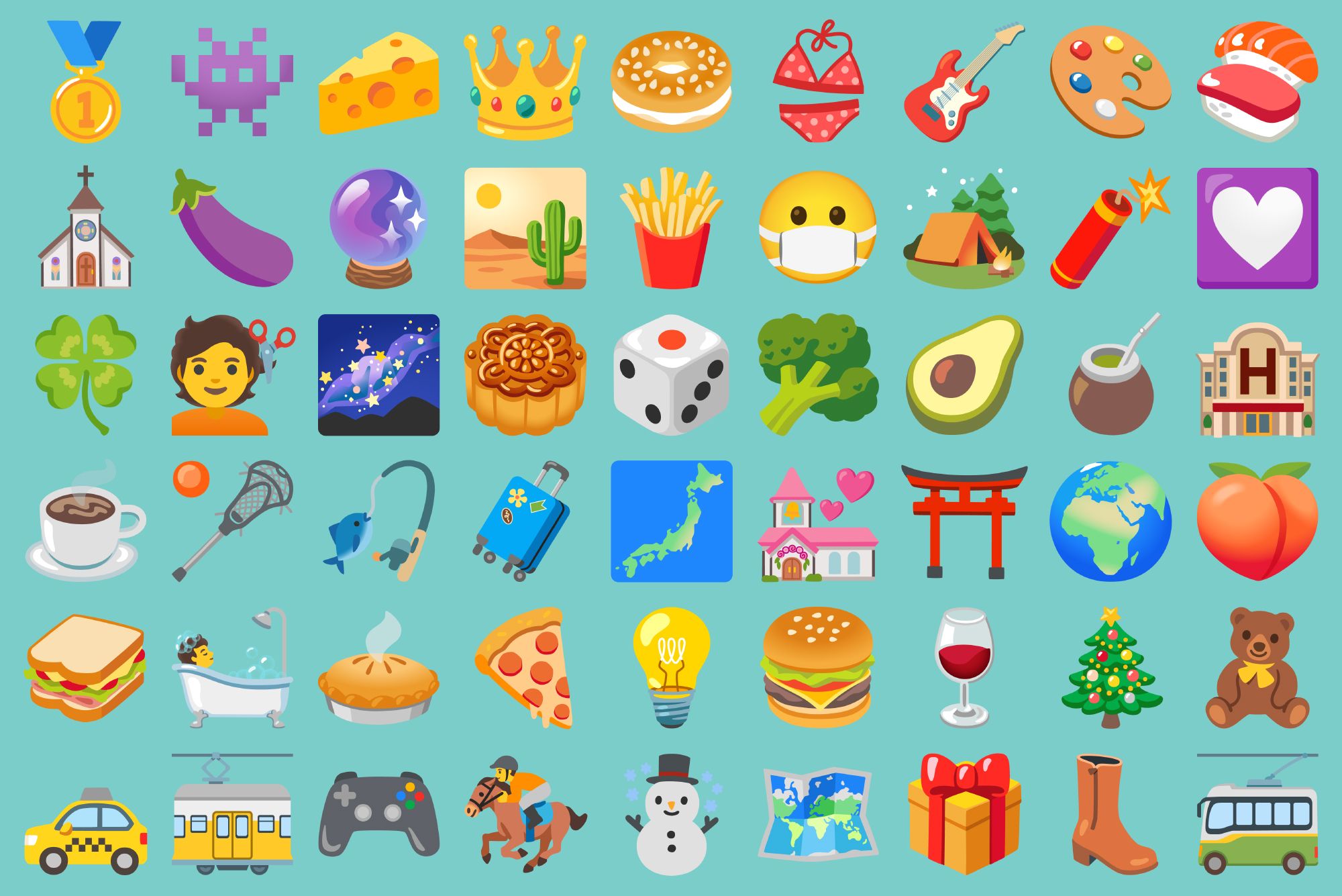 Android 12 Emoji Changelog
