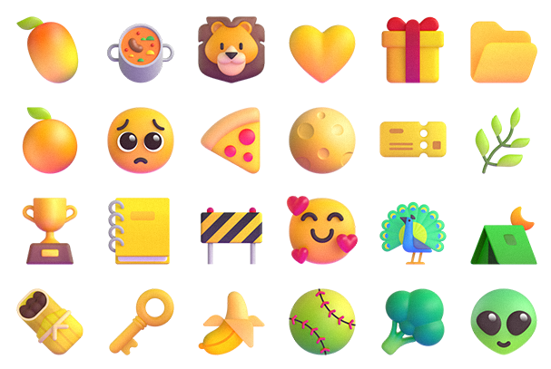 New Fluent Emoji Designs From Microsoft