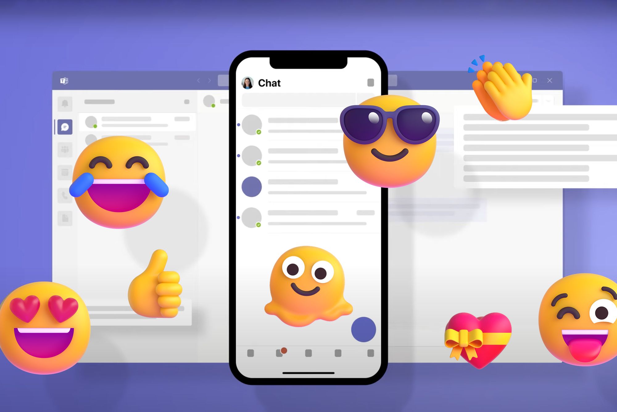 Microsoft Teams' 3D Fluent Emojis