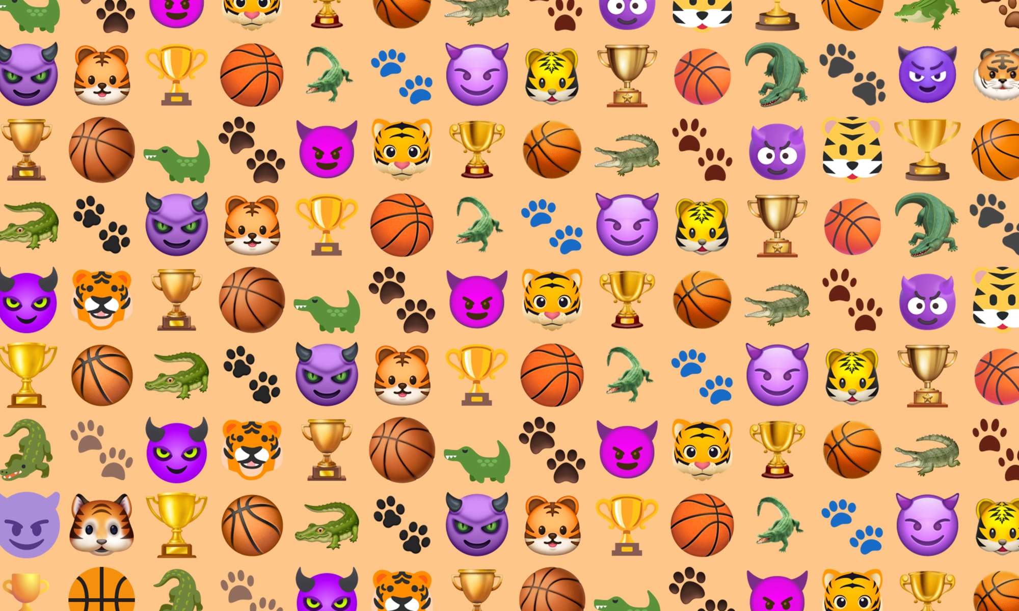 March Madness: A Bracket Full of Tournament Emojis