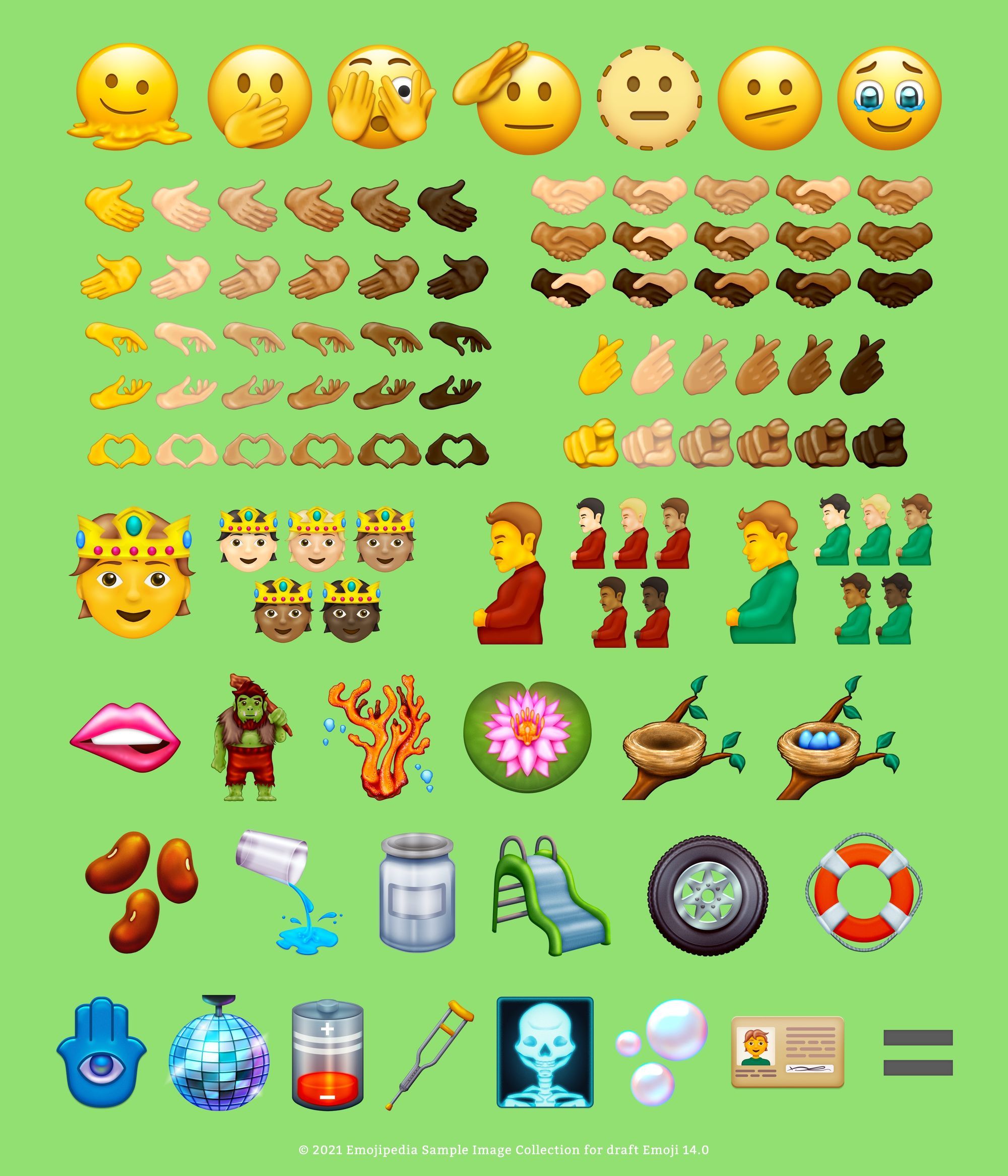 New Emojis in 20212022