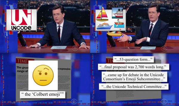 Rise of the Colbert Emoji