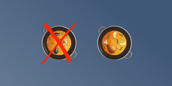 Apple Fixes Paella Emoji