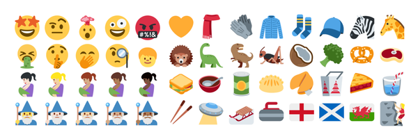 Twemoji 2.3 Emoji Changelog