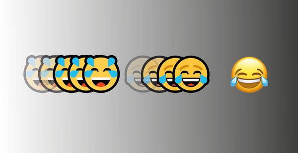 Windows 10 April 2018 Update Emoji Changelog