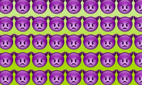 What Does The 👿 Angry Face With Horns Emoji Mean? [Emojiology]