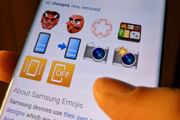 Samsung One UI 3.1.1 Emoji Changelog
